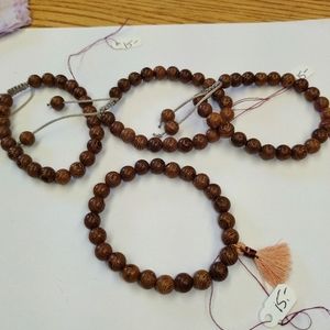 Sandlewood bracelets